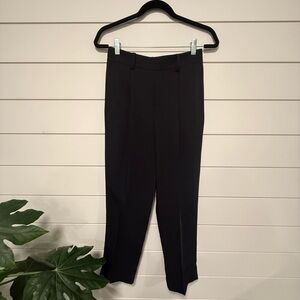 Vince Tapered Pull On Ankle Pants Trouser in Black Size XS